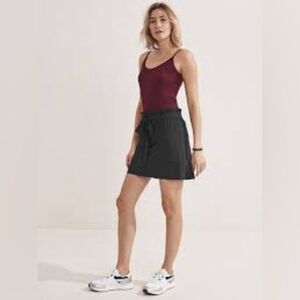 Athleta Charcoal Skort